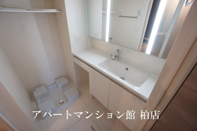 リバービレッジの独立洗面台