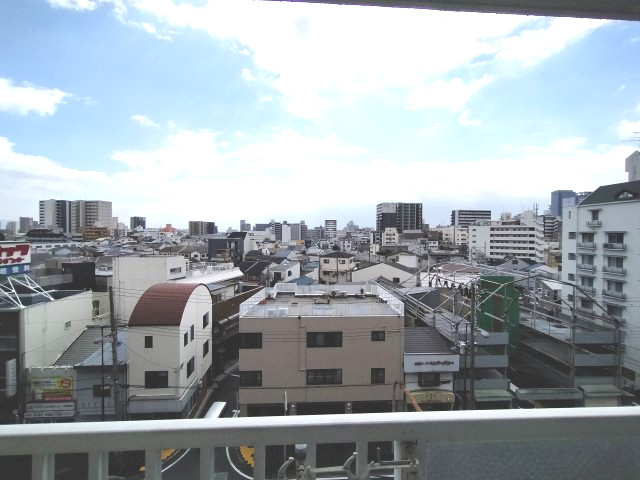 日商岩井京橋ハイツの展望|上層階につ眺望良好です♪