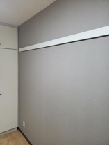 お部屋はアクセントクロス！