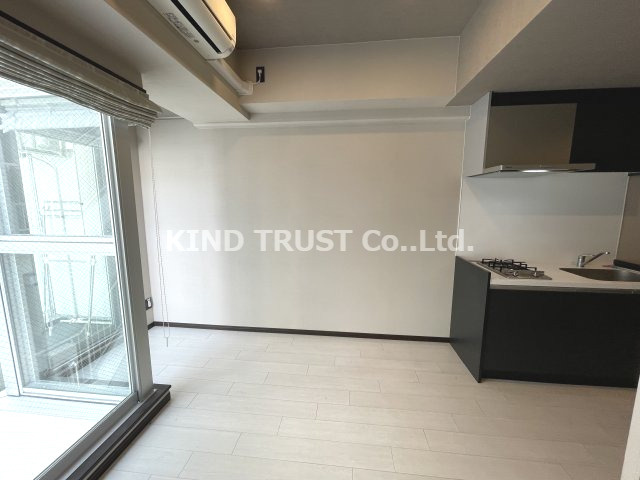 サンネクテール天満橋の居間・リビング|ゆったりとしたリビングです