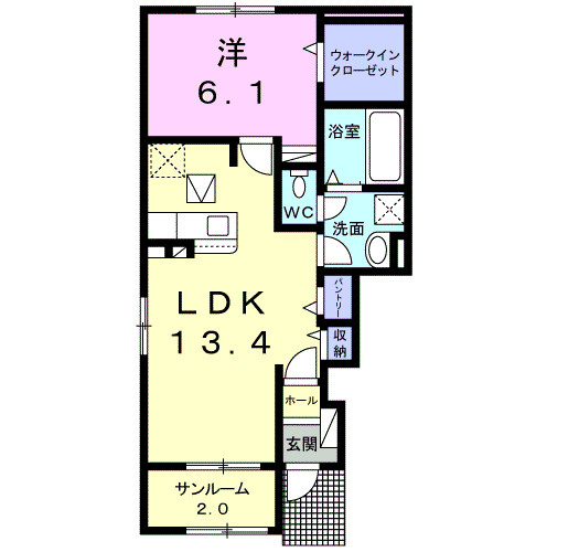 グラン・コリーヌの間取り|間取図