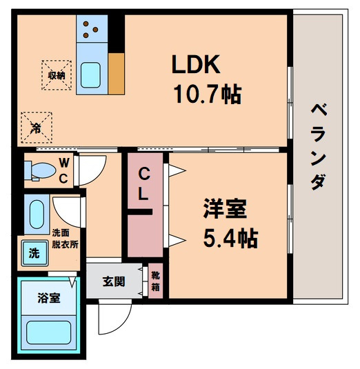 【間取り】 | D-roomフォルチェ