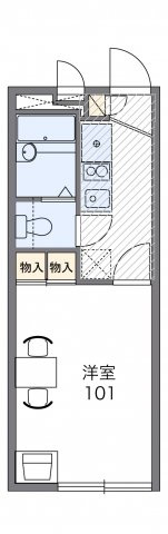 【間取り】 | レオパレス上坂部