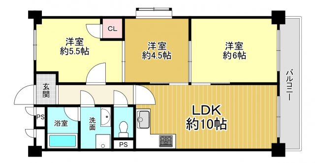 【間取り】 | 春栄ハイツ