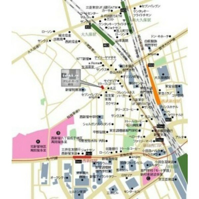 【地図】 | グランド・ガーラ新宿