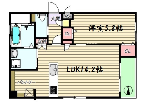 【間取り】 | フローラ梅田東