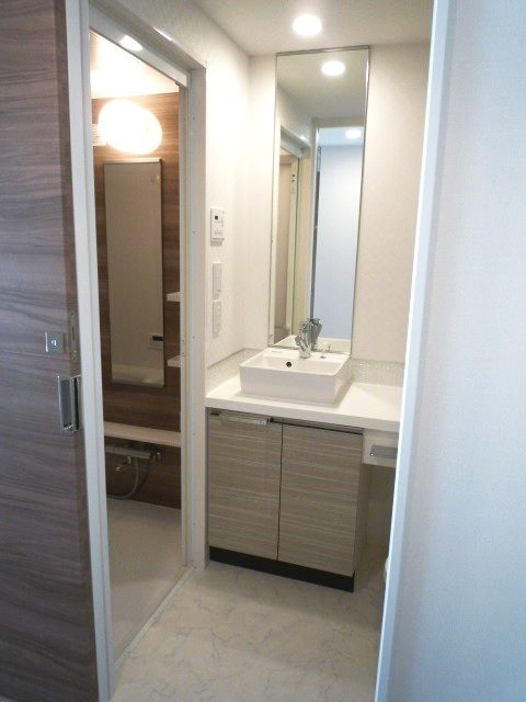 アルファサイト御茶ノ水の独立洗面台|※写真は同タイプの別室になります