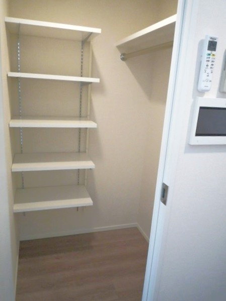 アルファサイト御茶ノ水の収納|※写真は同タイプの別室になります