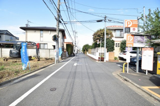 【前面道路含む現地写真】 | 現地見学や資料請求などお気軽にお問合わせ下さい。
周辺環境とあわせて現地ご案内致します。
