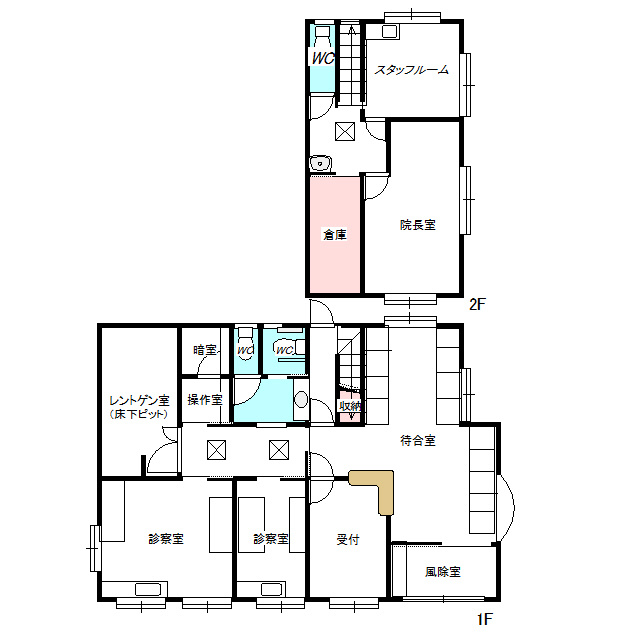 高津東2丁目店舗の間取り