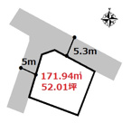 高崎市八幡町売地の画像