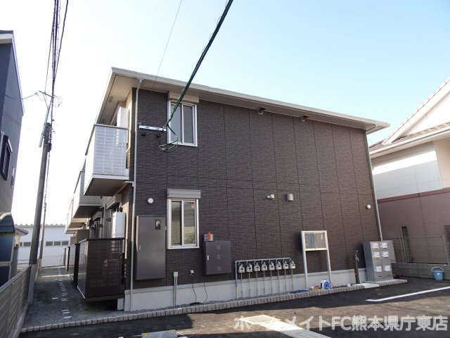 熊本市東区御領２丁目のアパートの外観
