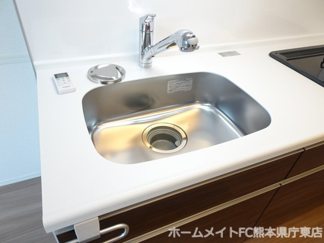 熊本市東区御領２丁目のアパートのキッチン