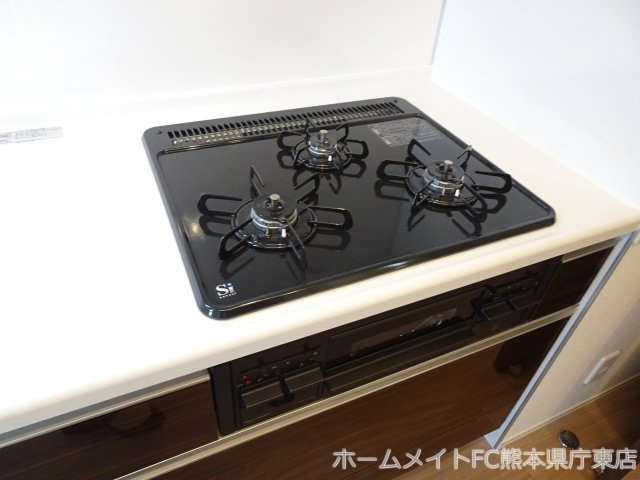 熊本市東区御領２丁目のアパートのキッチン