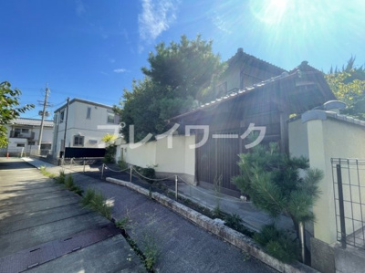 【前面道路含む現地写真】 | 穴師小・土地120坪・平成６年建築・泉大津市豊中町３丁目 | 前面道路含む現地写真です