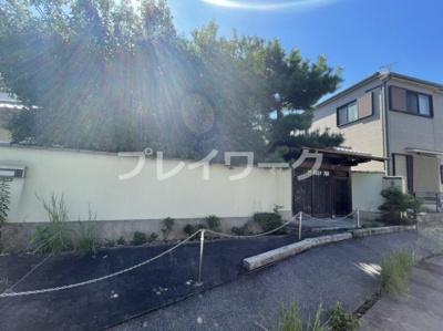 【前面道路含む現地写真】 | 穴師小・土地120坪・平成６年建築・泉大津市豊中町３丁目 | 前面道路含む現地写真です