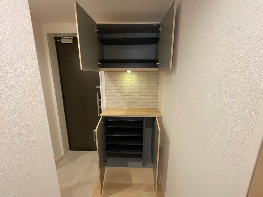 ベレオ山蔭丁の収納