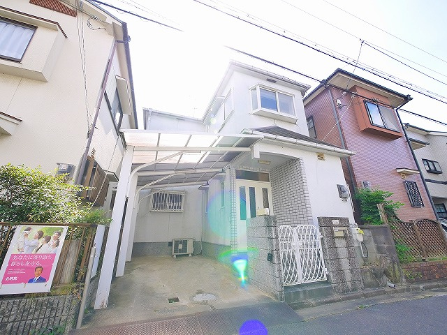 南永井町一戸建の外観|外観は落ち着いています