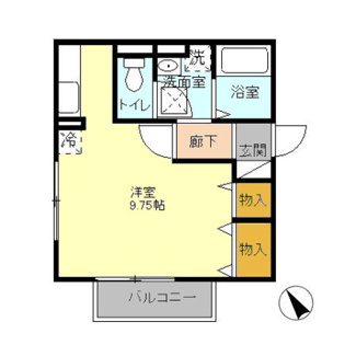【間取り】 | グリーンコテージD