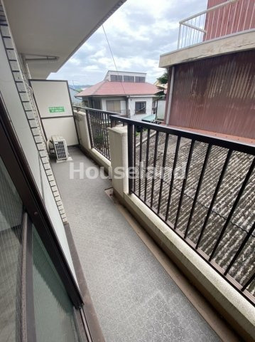 サテンサ堀久のバルコニー