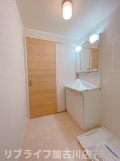 【洗面所】 | メゾン小松原 | 写真は102左右反転参考