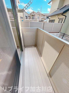【バルコニー】 | メゾン小松原 | 写真は102左右反転参考