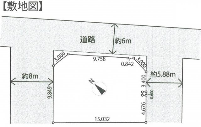 八千代台北８丁目　売地