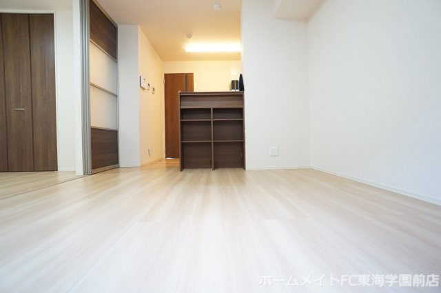 熊本市北区清水本町のアパートの居間・リビング