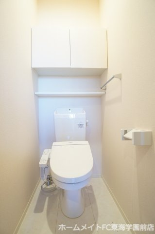 熊本市北区清水本町のアパートのトイレ