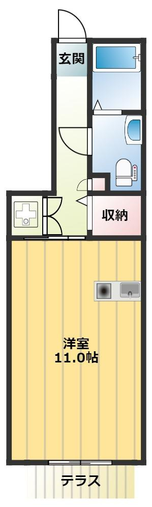 ブルーローズの間取り