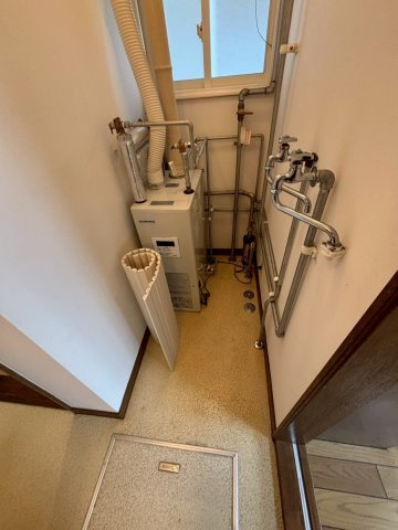 春光戸建の洗面所