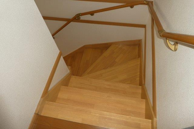 エスペランザＢの内装|階段