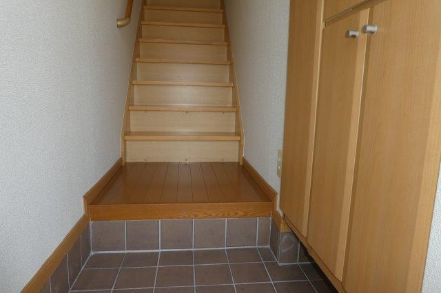 エスペランザＢの玄関