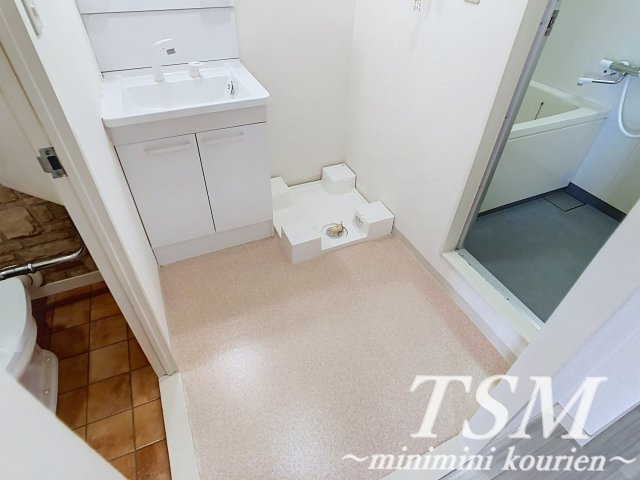第２林マンションの洗面所