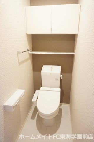 合志市須屋のアパートのトイレ