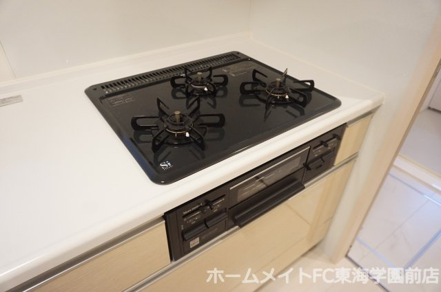 合志市須屋のアパートのキッチン