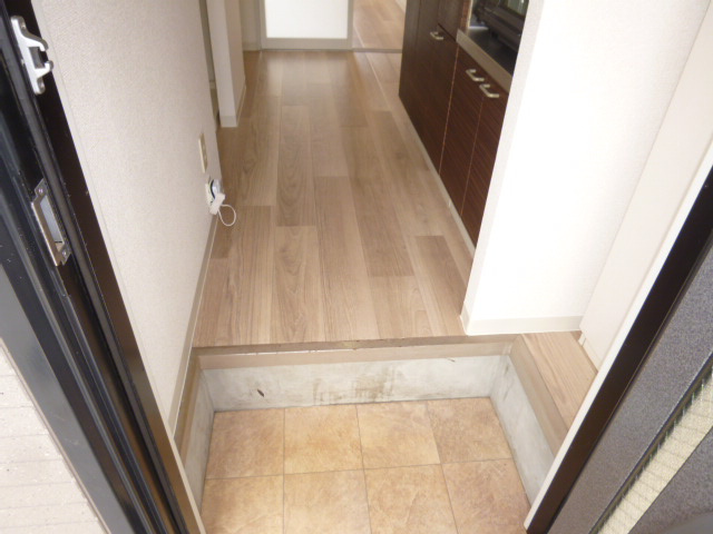 ディアエスタＡの玄関