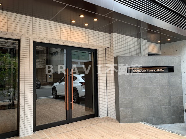 スワンズシティ谷町ブリエ　BRAVI不動産のエントランス|【スワンズシティ谷町ブリエ】毎日通るエントランスはこのようになっています
