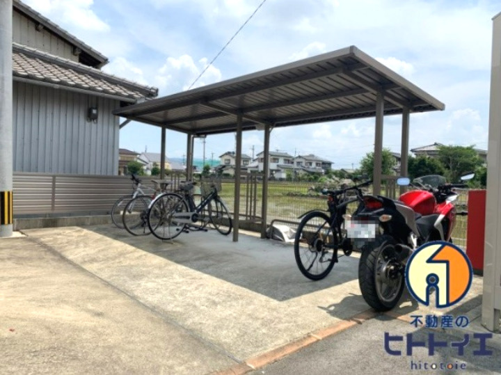 ラフレのその他共用部分|駐輪場です