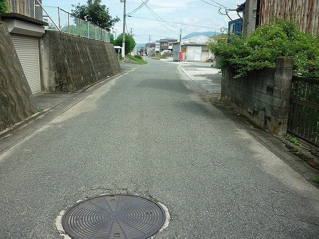 【前面道路含む現地写真】 | 田川市大字弓削田土地