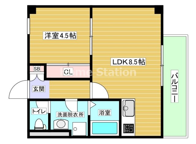 【間取り】 | Gracia西九条