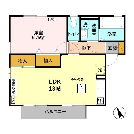 【間取り】 | グランパルク Ｃ