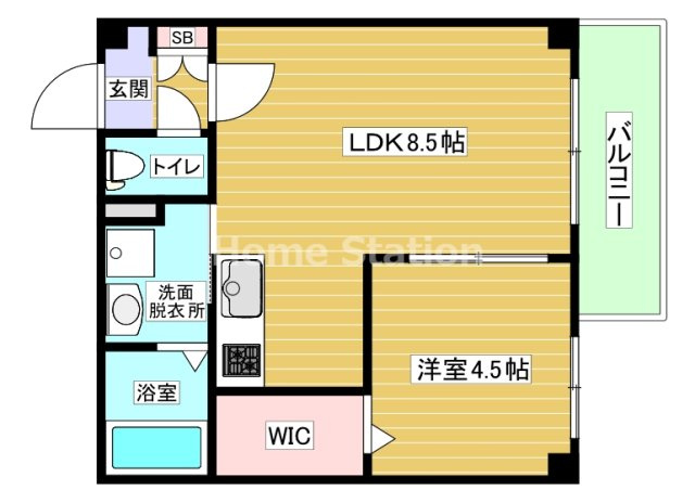 【間取り】 | Gracia西九条