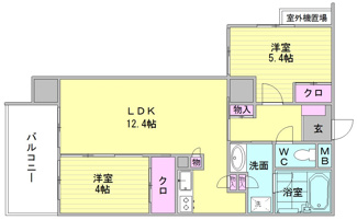 【間取り】 | One Paseo