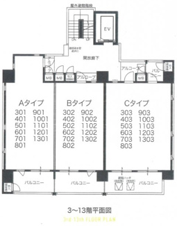 【区画図】 | LIVLEST向洋駅前