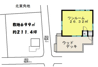 【間取り】 | 大津市南比良1012-26　中古戸建
