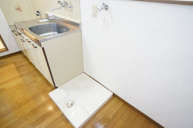 【設備】 | コーポパンジー | 室内洗濯機置場