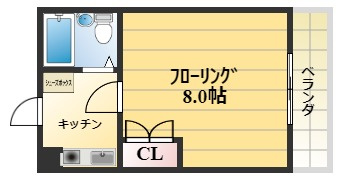 CHハイツの間取り