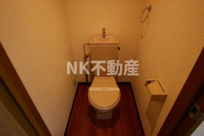 【トイレ】 | ハイウッズナガタ（長田賃貸） | 落ち着いたトイレです