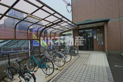 【その他共用部分】 | ハイウッズナガタ（長田賃貸） | 駐輪場です